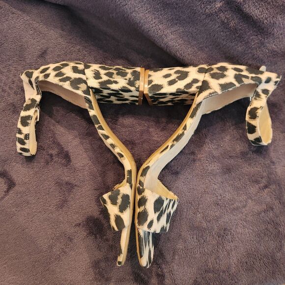 Women’s Old Navy Size 10 3” Cheetah Heels Chic - Picture 2 of 6